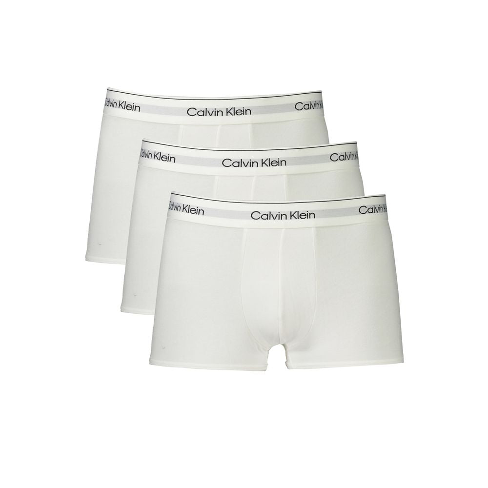 Calvin Klein White Cotton Men's Boxer | Regal Royce