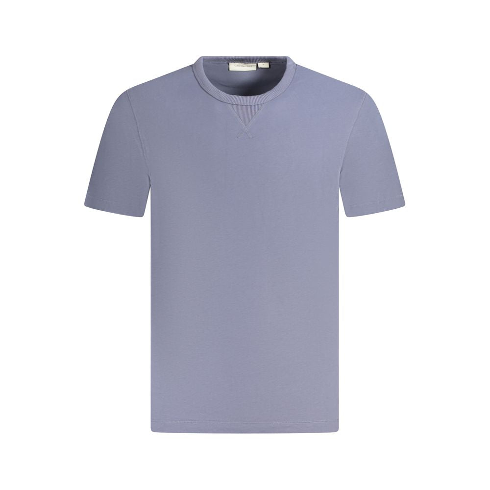 Calvin Klein Blue Cotton Men's T-Shirt | Regal Royce