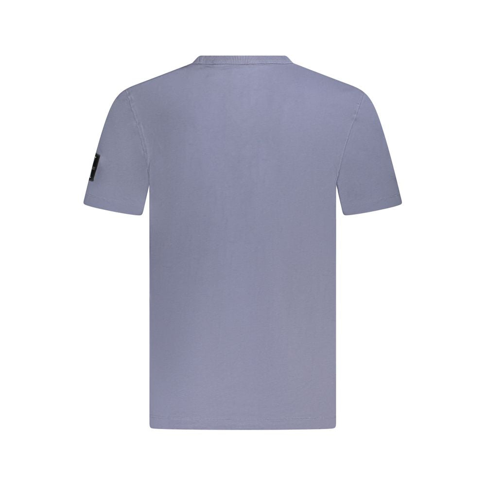 Calvin Klein Blue Cotton Men's T-Shirt | Regal Royce