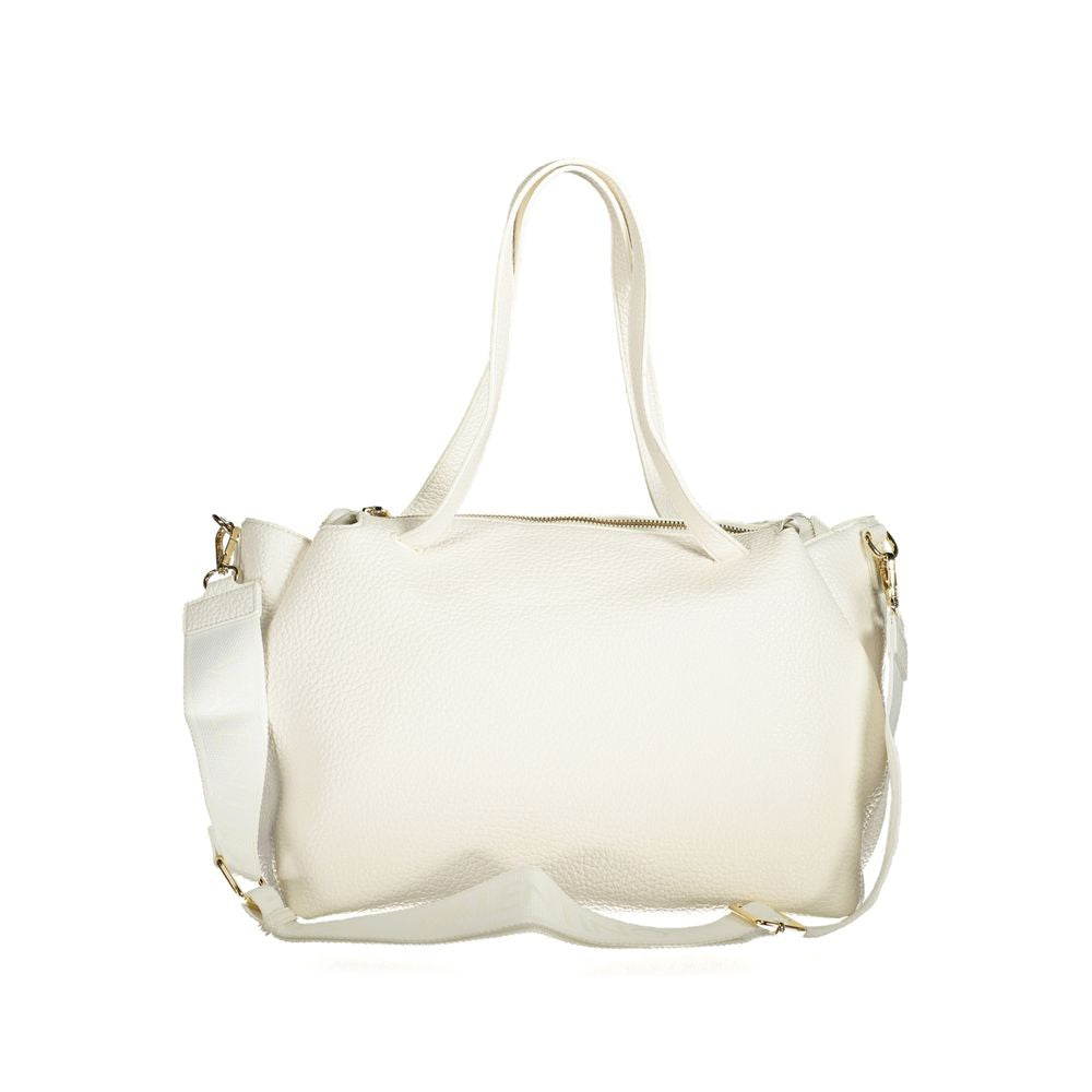 Mario Valentino White Polyethylene Women Handbag | Regal Royce