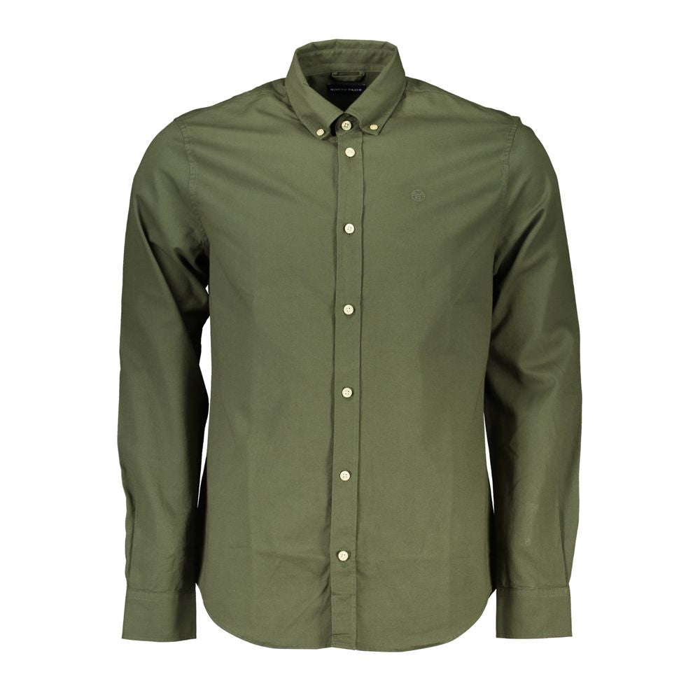 North Sails Verde Cotton Men Shirt | Regal Royce