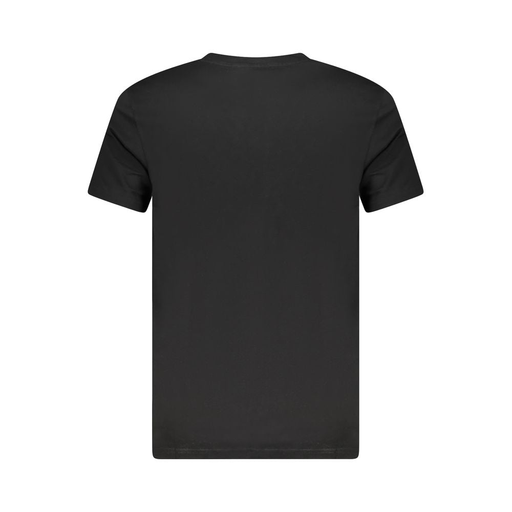 Cavalli Class Black Cotton Men's T-Shirt | Regal Royce