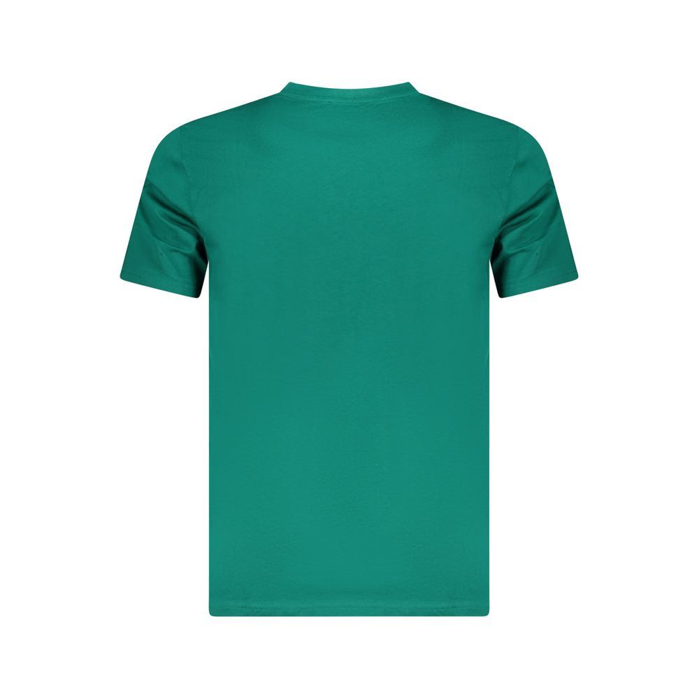 Cavalli Class Verde Cotton Men T-Shirt | Regal Royce
