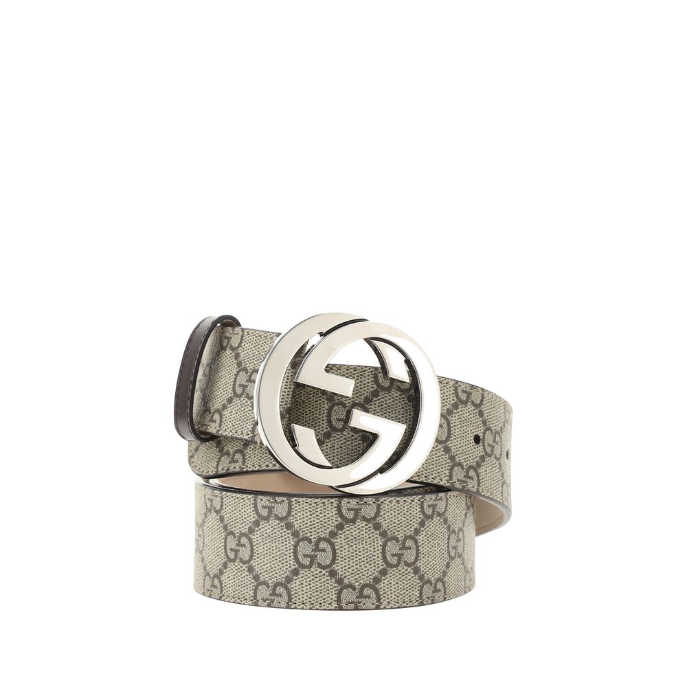 Gucci Beige GG Supreme Belt | Regal Royce