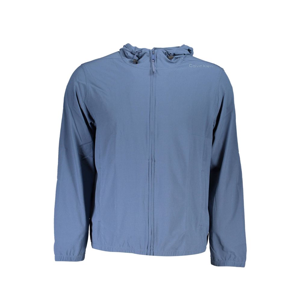 Calvin Klein Blue Polyester Men's Sweatshirt | Regal Royce