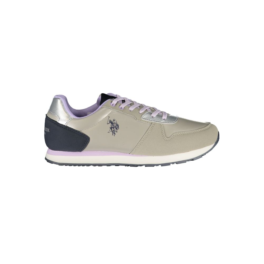 U.S. POLO ASSN. Argento Polyester Women Sneaker | Regal Royce
