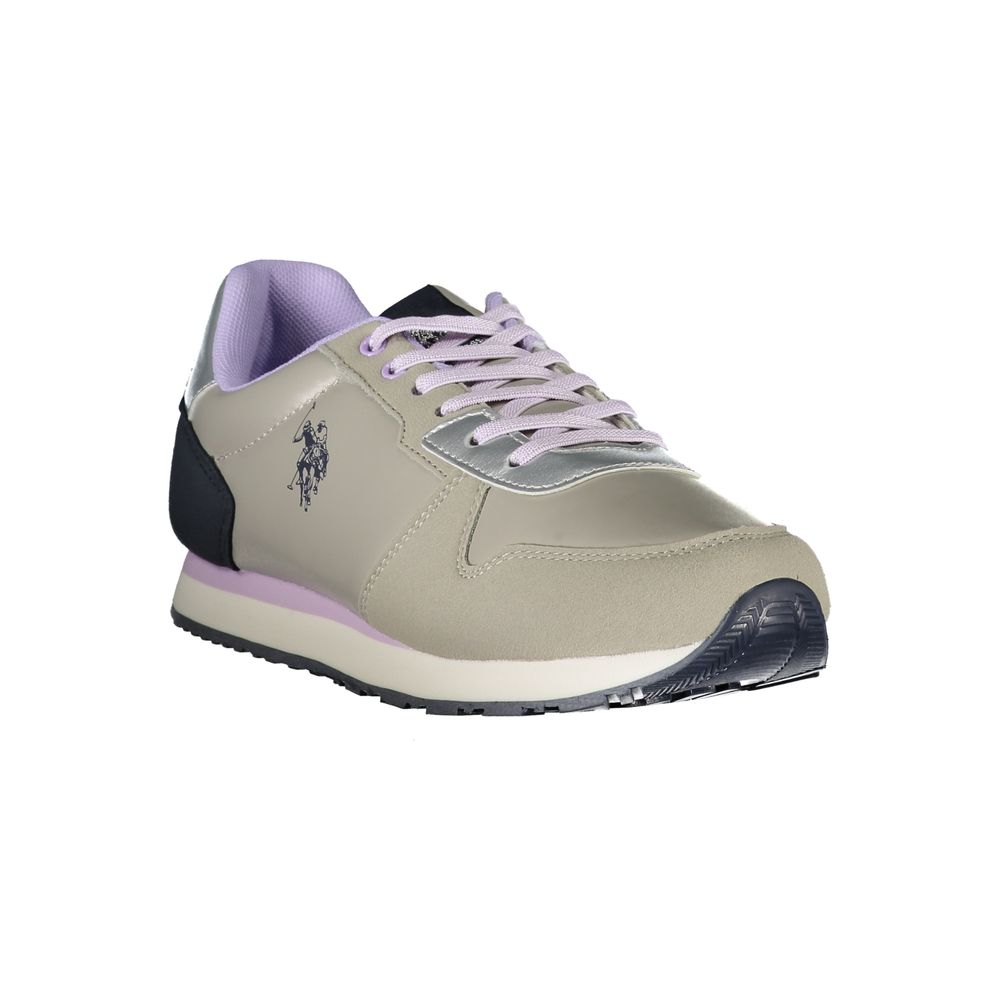 U.S. POLO ASSN. Argento Polyester Women Sneaker | Regal Royce