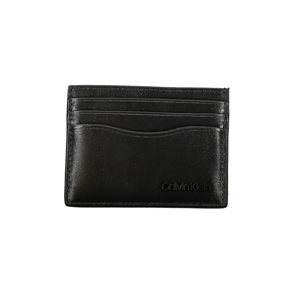 Calvin Klein Nero Leather Men Wallet | Regal Royce