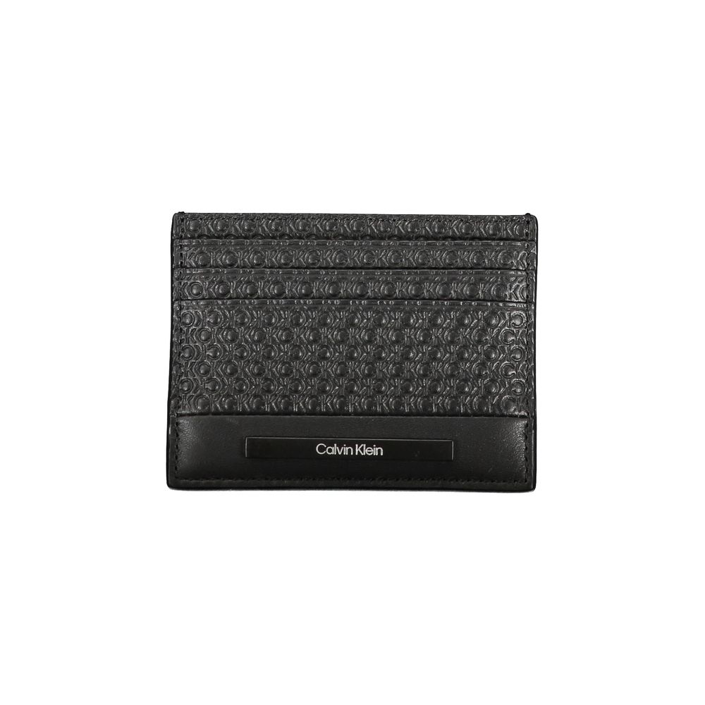 Calvin Klein Black Polyurethane Men Wallet | Regal Royce