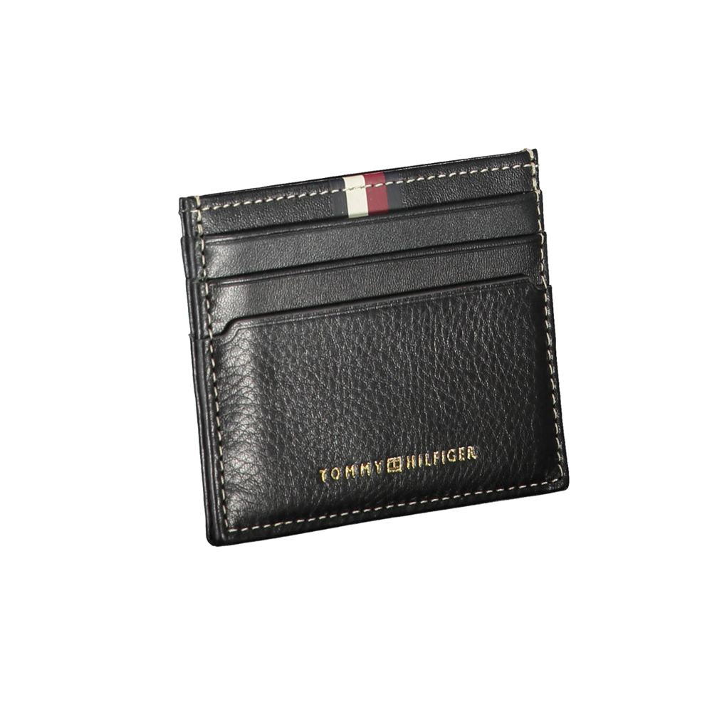 Tommy Hilfiger Nero Leather Mens Wallet Holder | Regal Royce