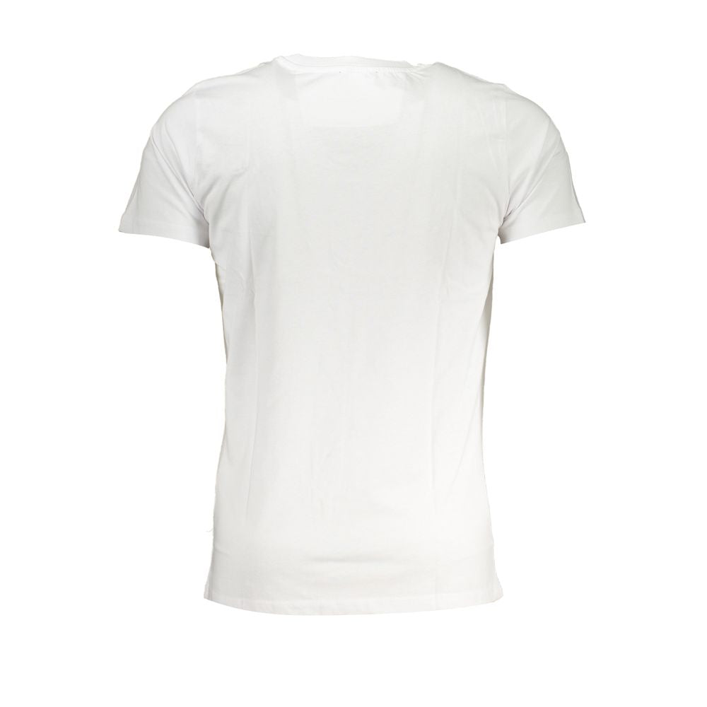 Cavalli Class White Cotton Men's T-Shirt | Regal Royce