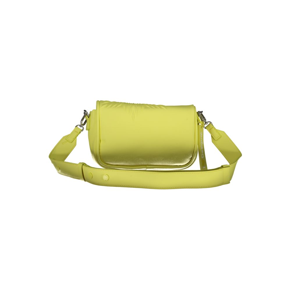 Desigual Giallo Polyurethane Women Handbag | Regal Royce