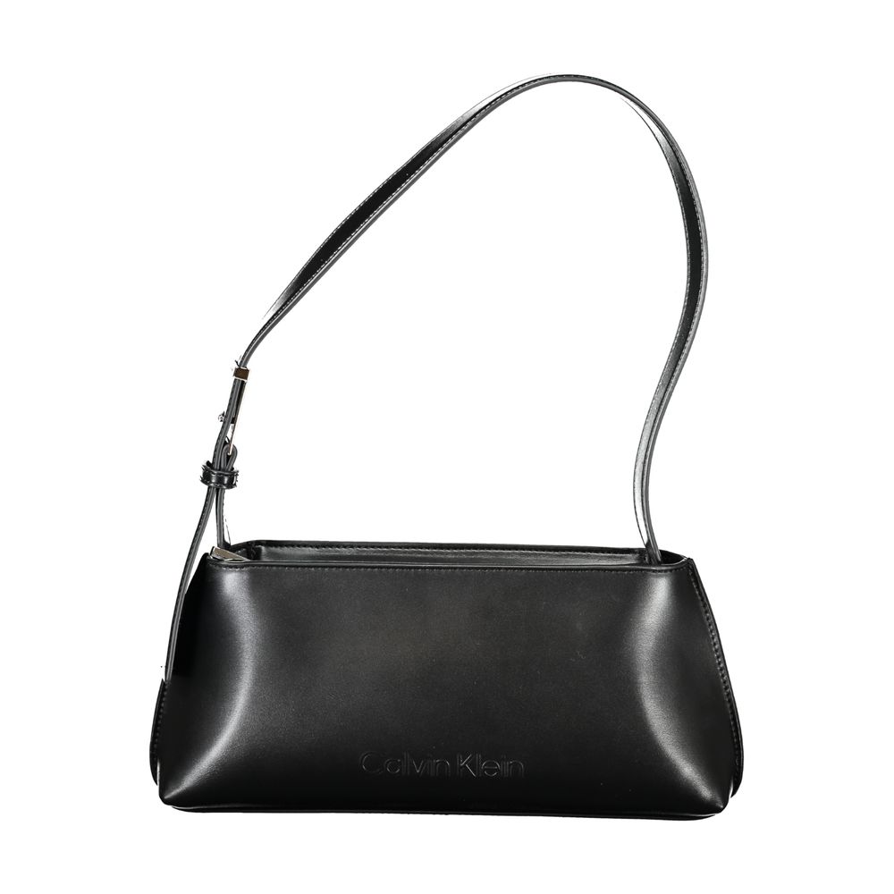 Calvin Klein Black Polyester Women Handbag | Regal Royce