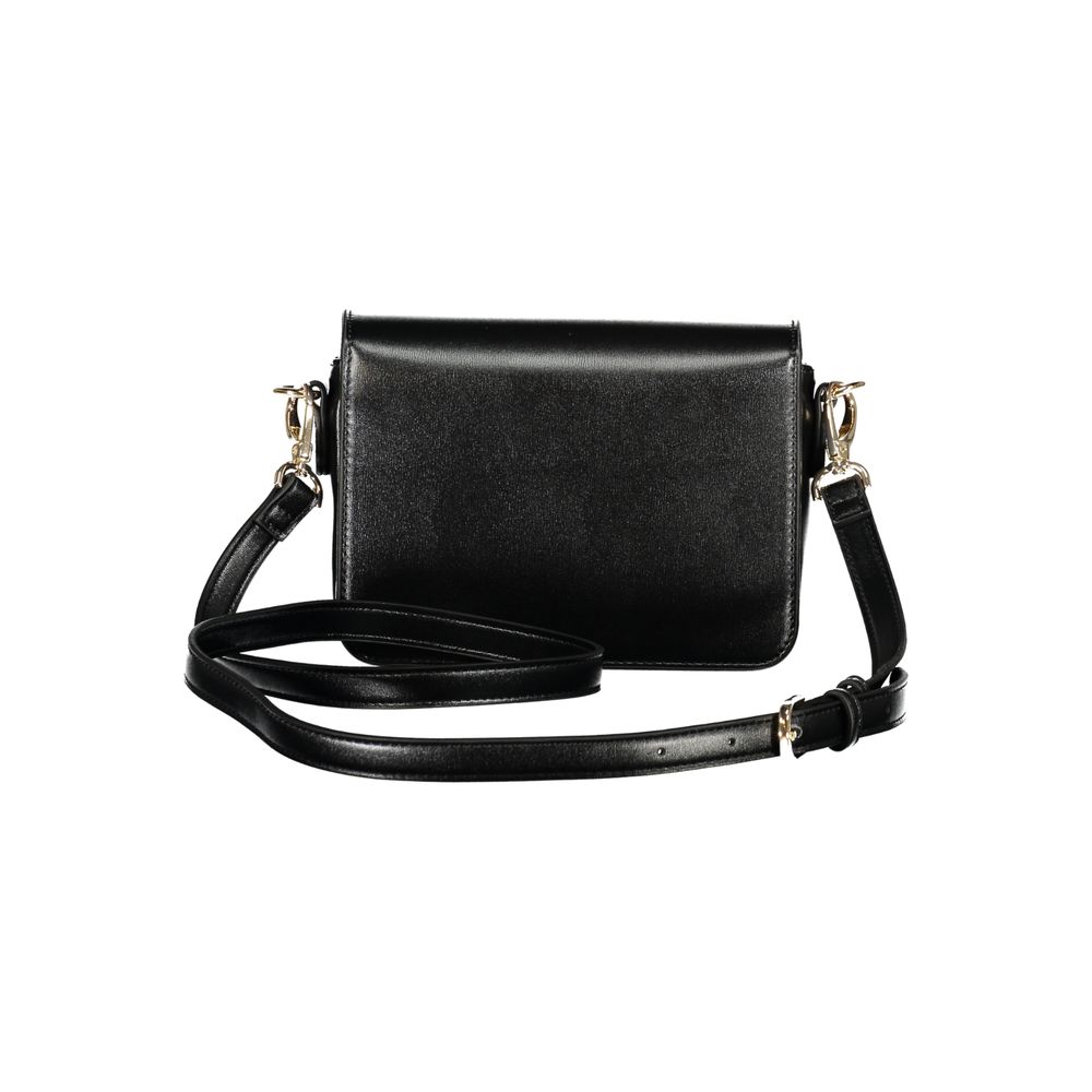 Mario Valentino Nero Polyurethane Women Bag | Regal Royce