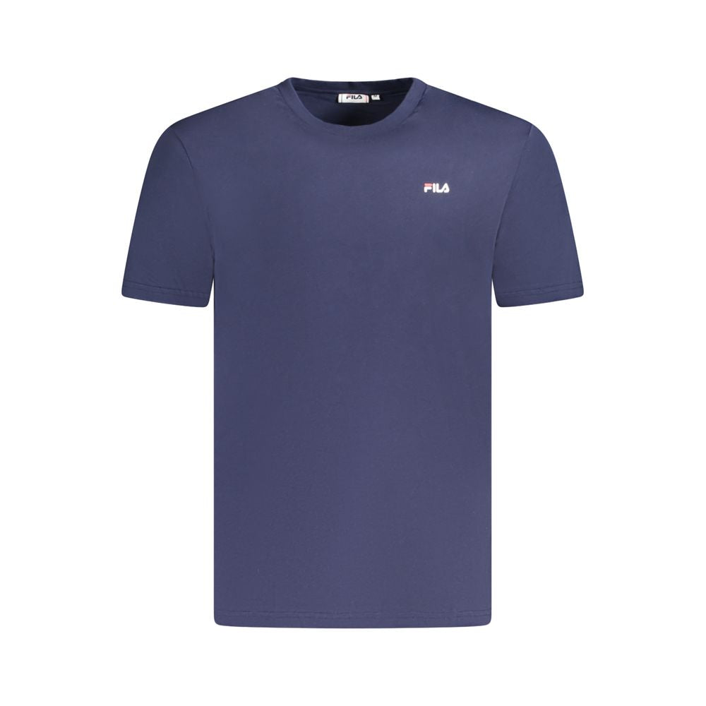 Fila Blue Organic Cotton Men's T-Shirt | Regal Royce