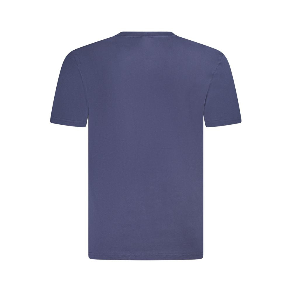 Fila Blue Organic Cotton Men's T-Shirt | Regal Royce