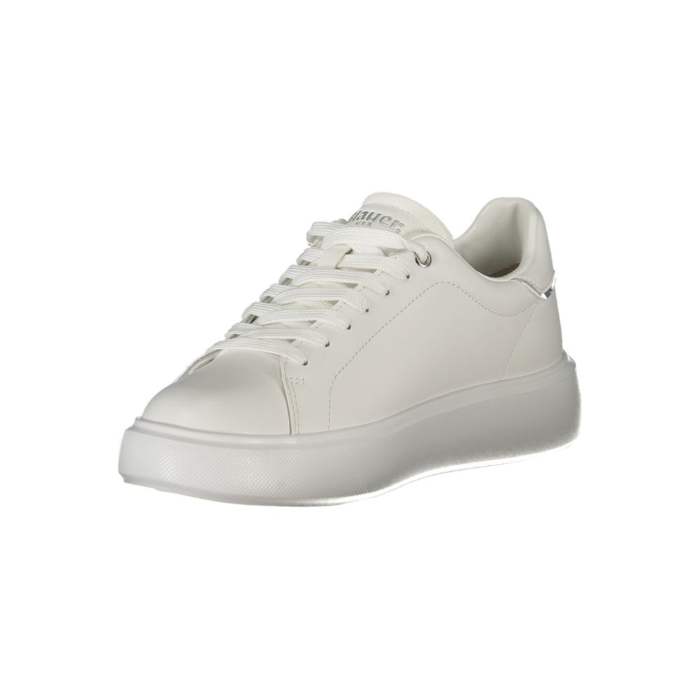 Blauer Bianco Polyurethane Women Sneaker | Regal Royce
