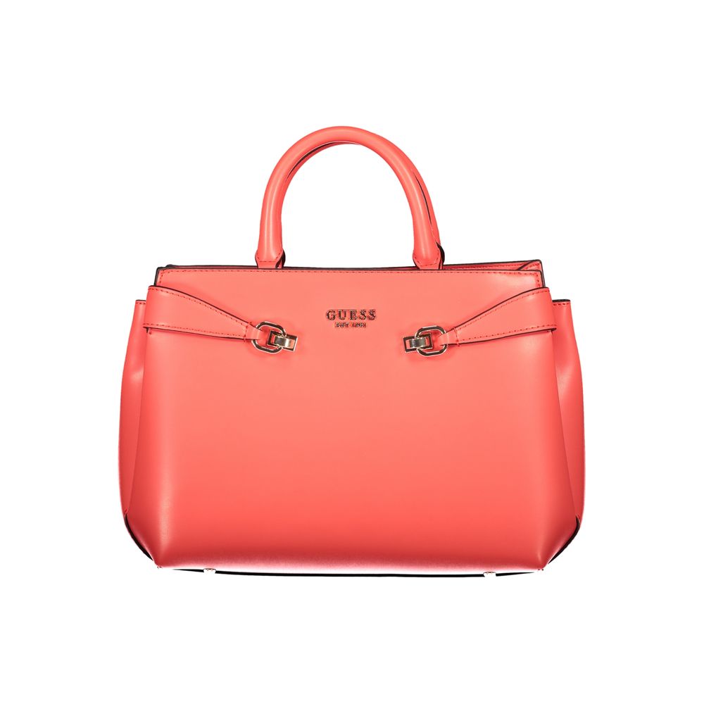 Guess Jeans Red Polyethylene Women Handbag | Regal Royce
