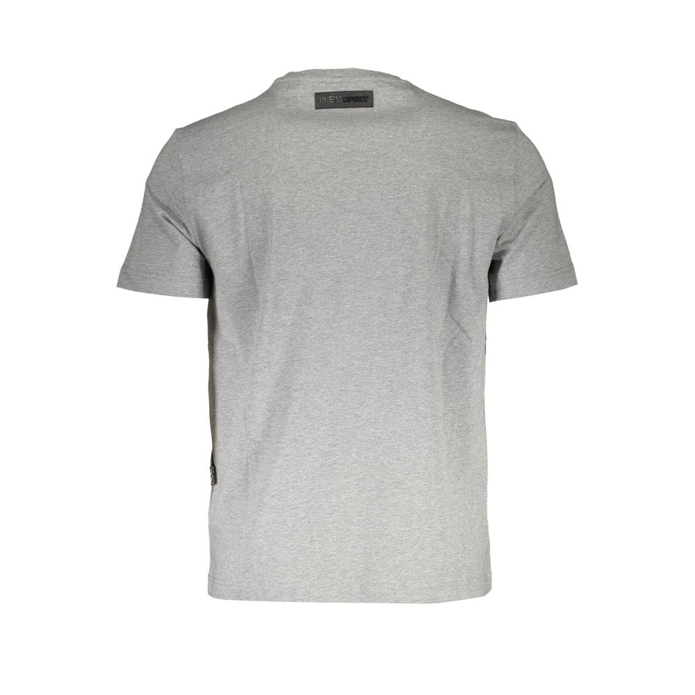Plein Sport Brown Cotton Men T-Shirt | Regal Royce