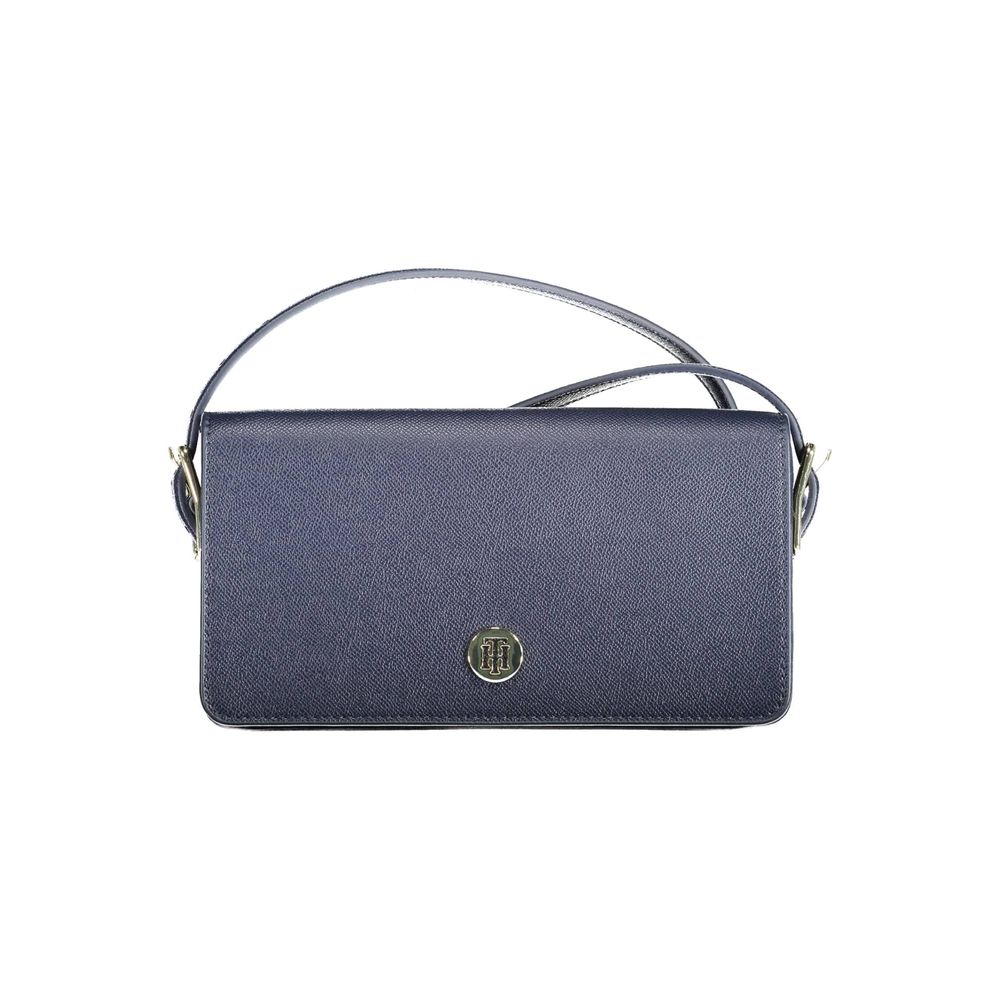 Tommy Hilfiger Blue Polyurethane Women Handbag | Regal Royce