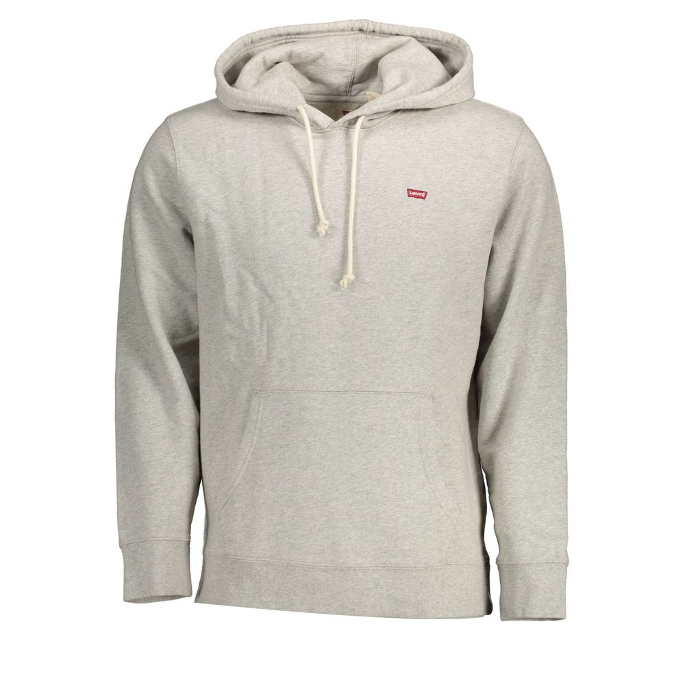 Levi's Gray Cotton Men Sweatshirt | Regal Royce