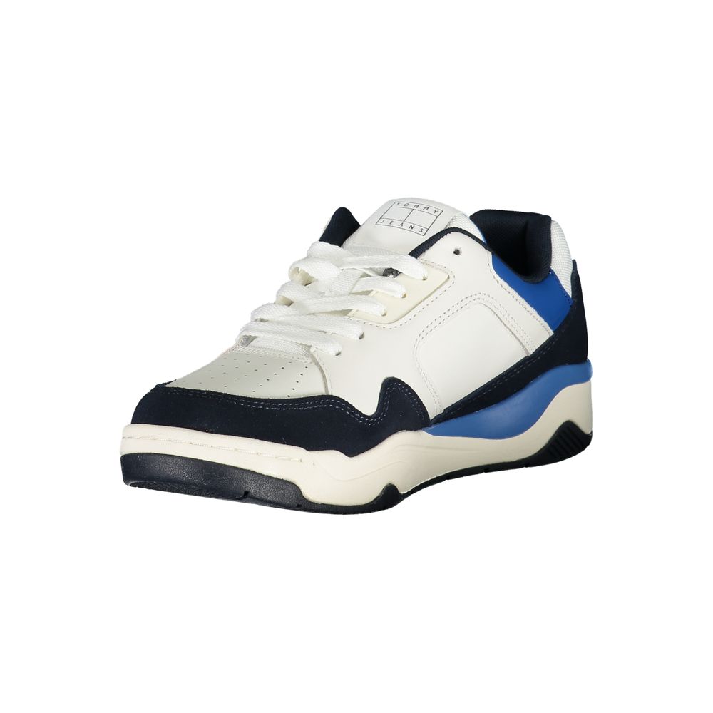 Tommy Hilfiger Blue Polyurethane Men Sneaker | Regal Royce