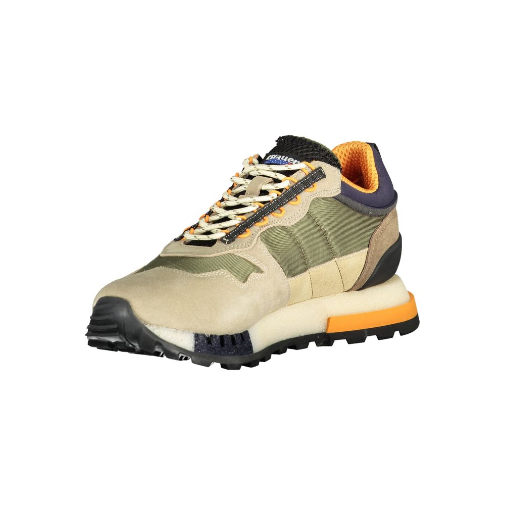 Blauer Verde Polyurethane Men Sneaker | Regal Royce