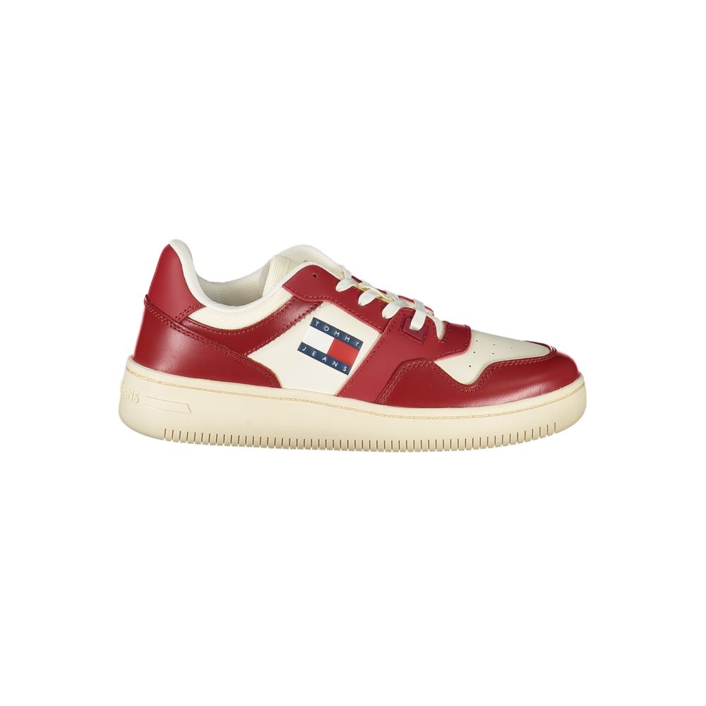 Tommy Hilfiger Rosso Leather Women Sneaker | Regal Royce