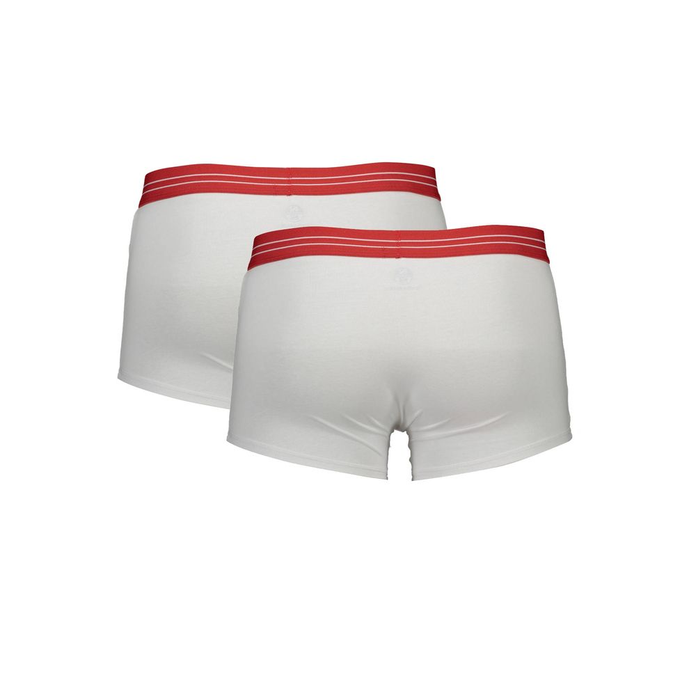 North Sails White Cotton Men's Boxer Briefs | Regal Royce