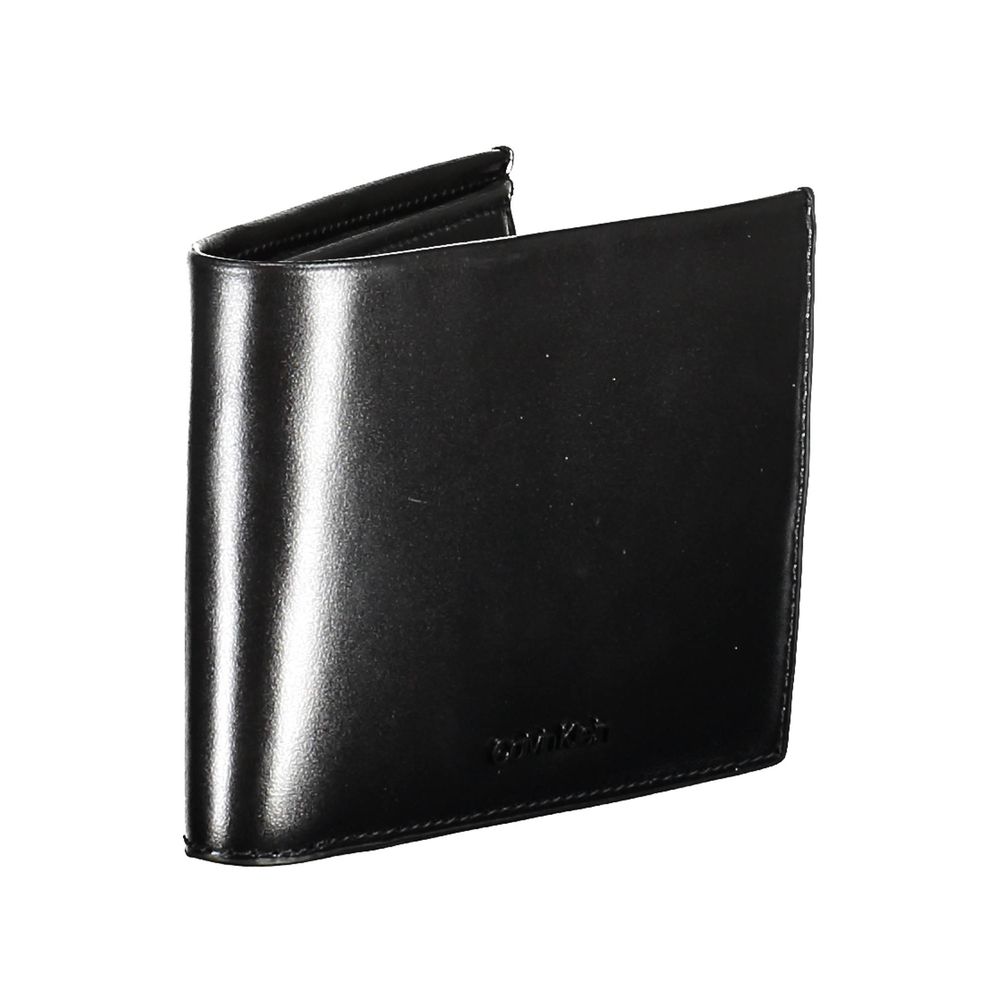 Calvin Klein Black Leather Men Wallet | Regal Royce