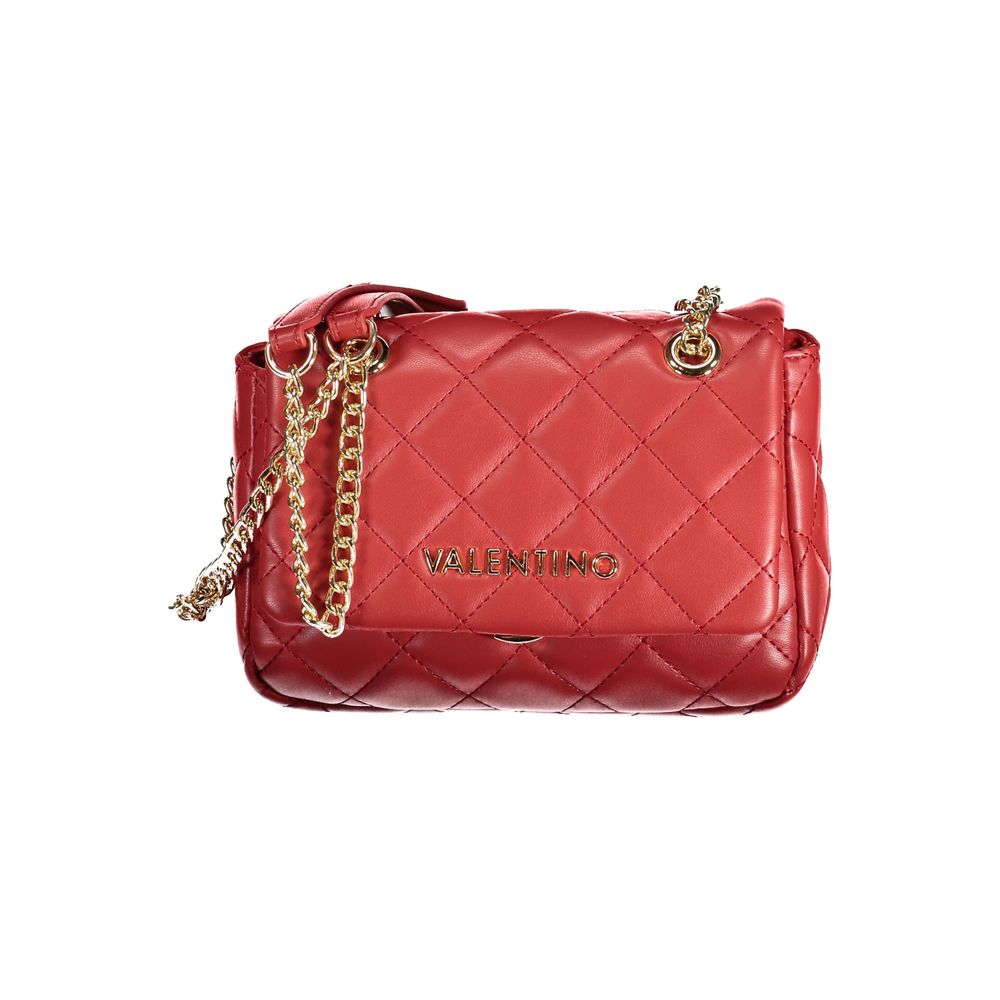 Mario Valentino Rosso Polyurethane Women Shoulder Bag | Regal Royce