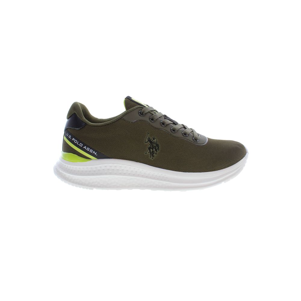 U.S. POLO ASSN. Verde Polyurethane Men Sneaker | Regal Royce