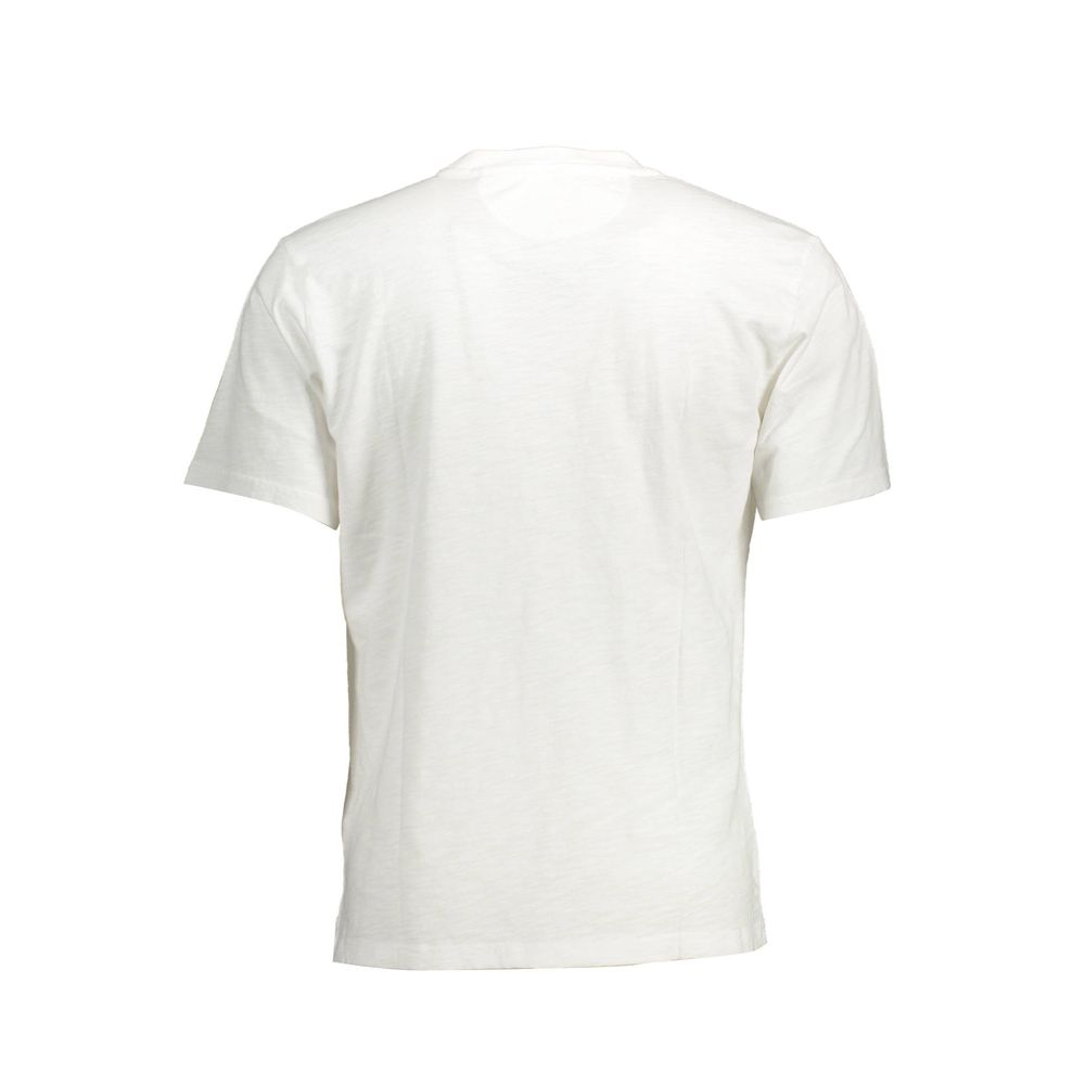 La Martina Bianco Cotton Men T-Shirt | Regal Royce