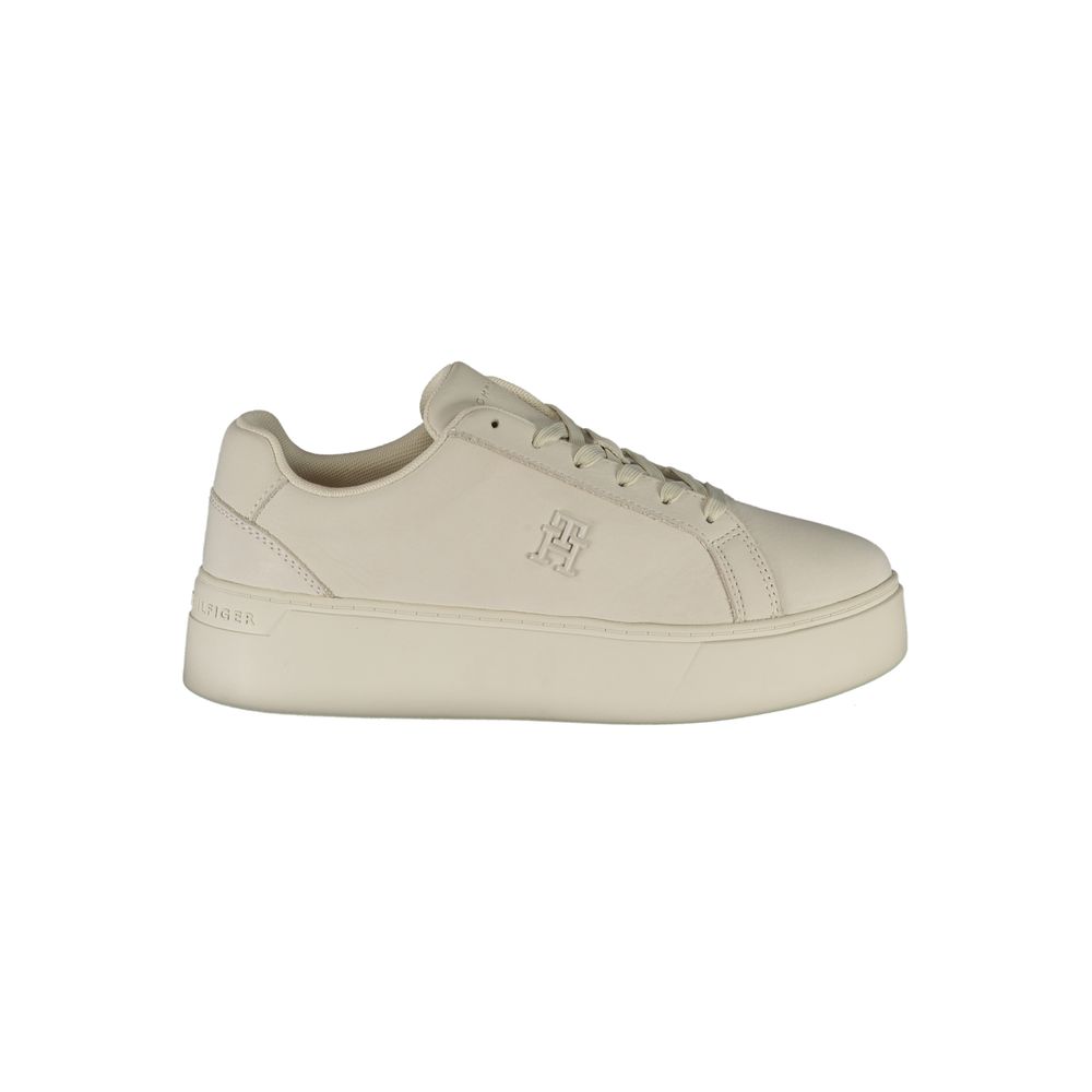 Tommy Hilfiger Bianco Leather Women Sneaker | Regal Royce