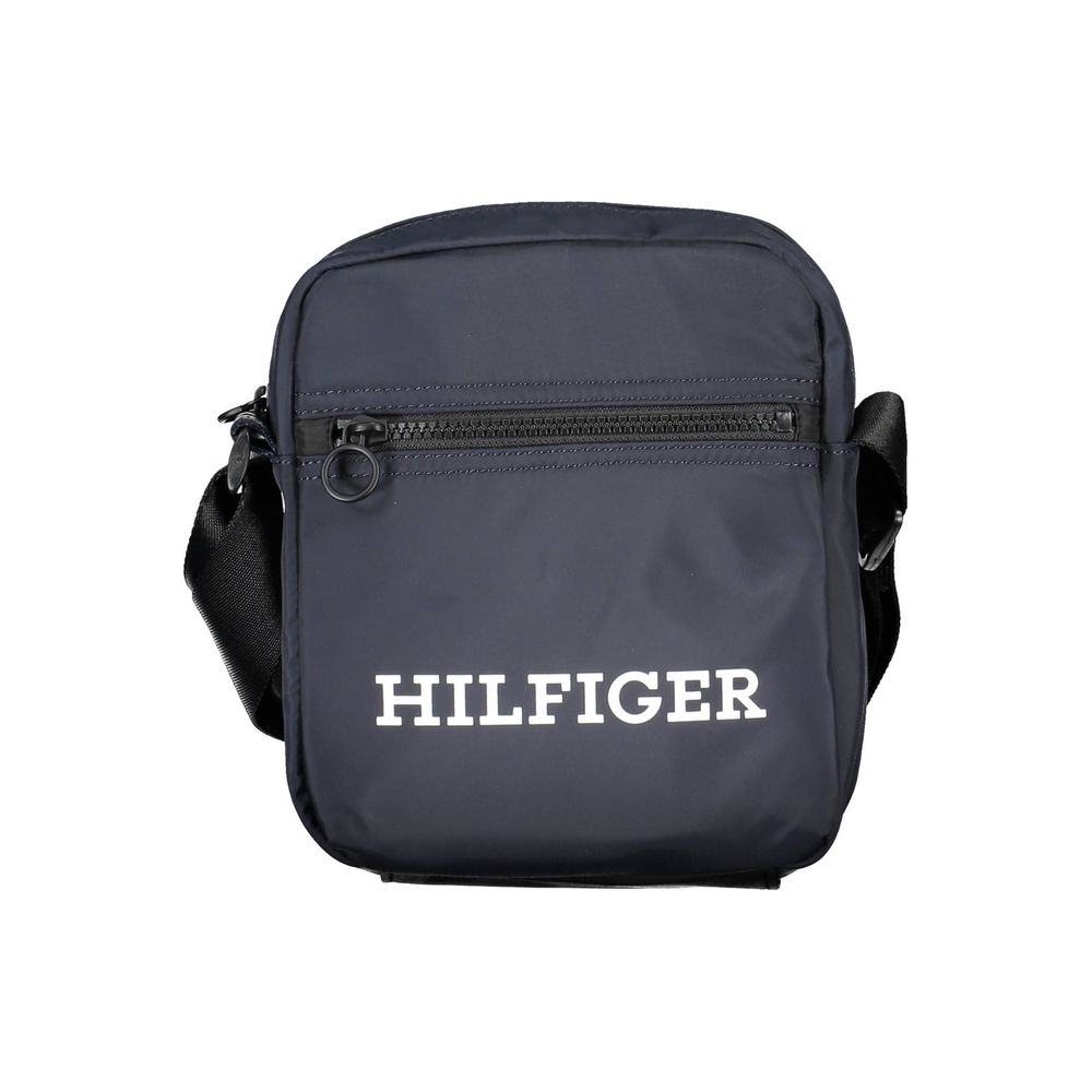 Tommy Hilfiger Blue Polyester Men Shoulder Bag | Regal Royce