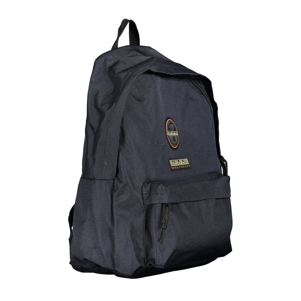 Napapijri Blue Cotton Men Backpack | Regal Royce
