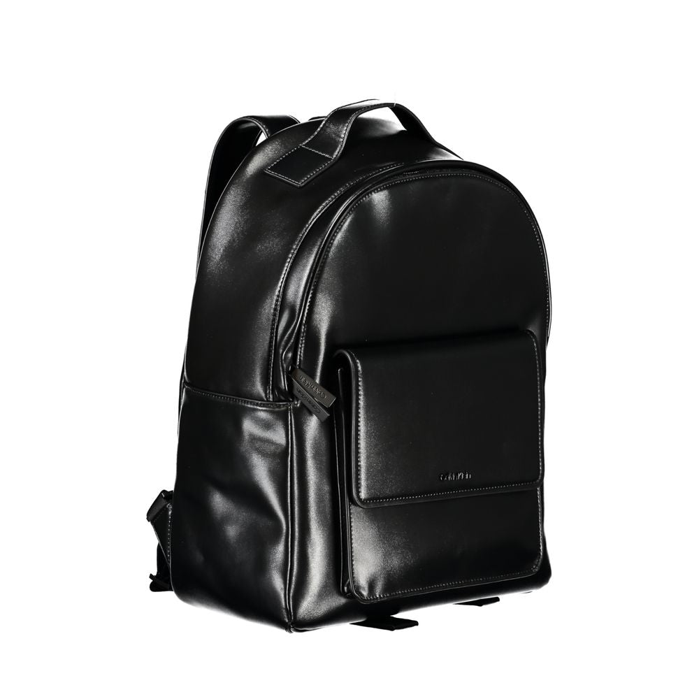 Calvin Klein Elegant Black Urban Backpack with Laptop Compartment | Regal Royce