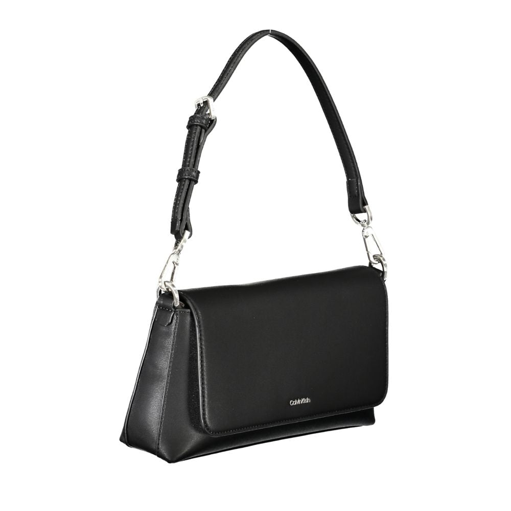 Calvin Klein Black Polyester Women Handbag | Regal Royce