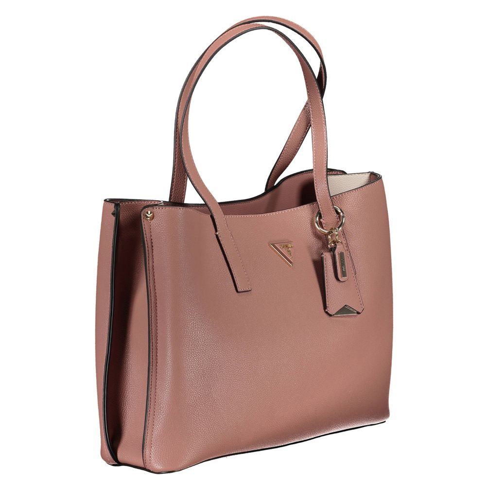 Guess Jeans Rosa Polyurethane Women Handbag | Regal Royce