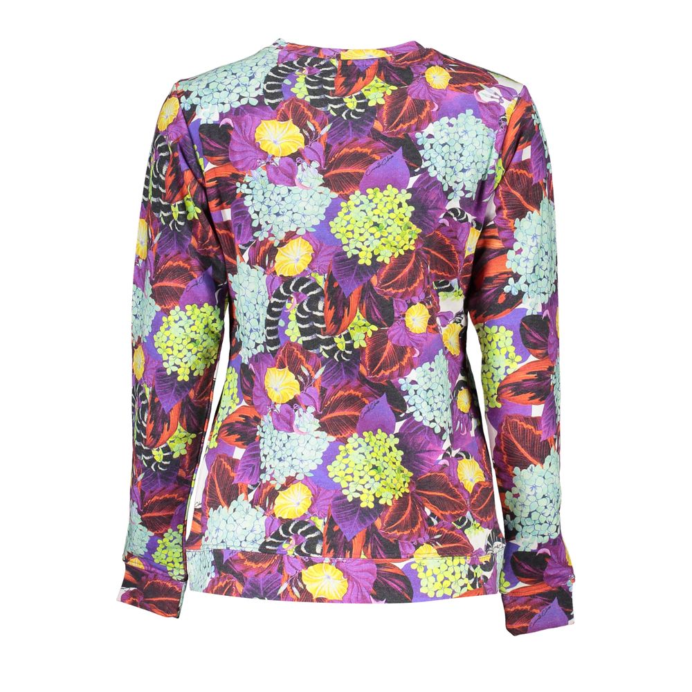 Cavalli Class Purple Cotton Women Sweater | Regal Royce