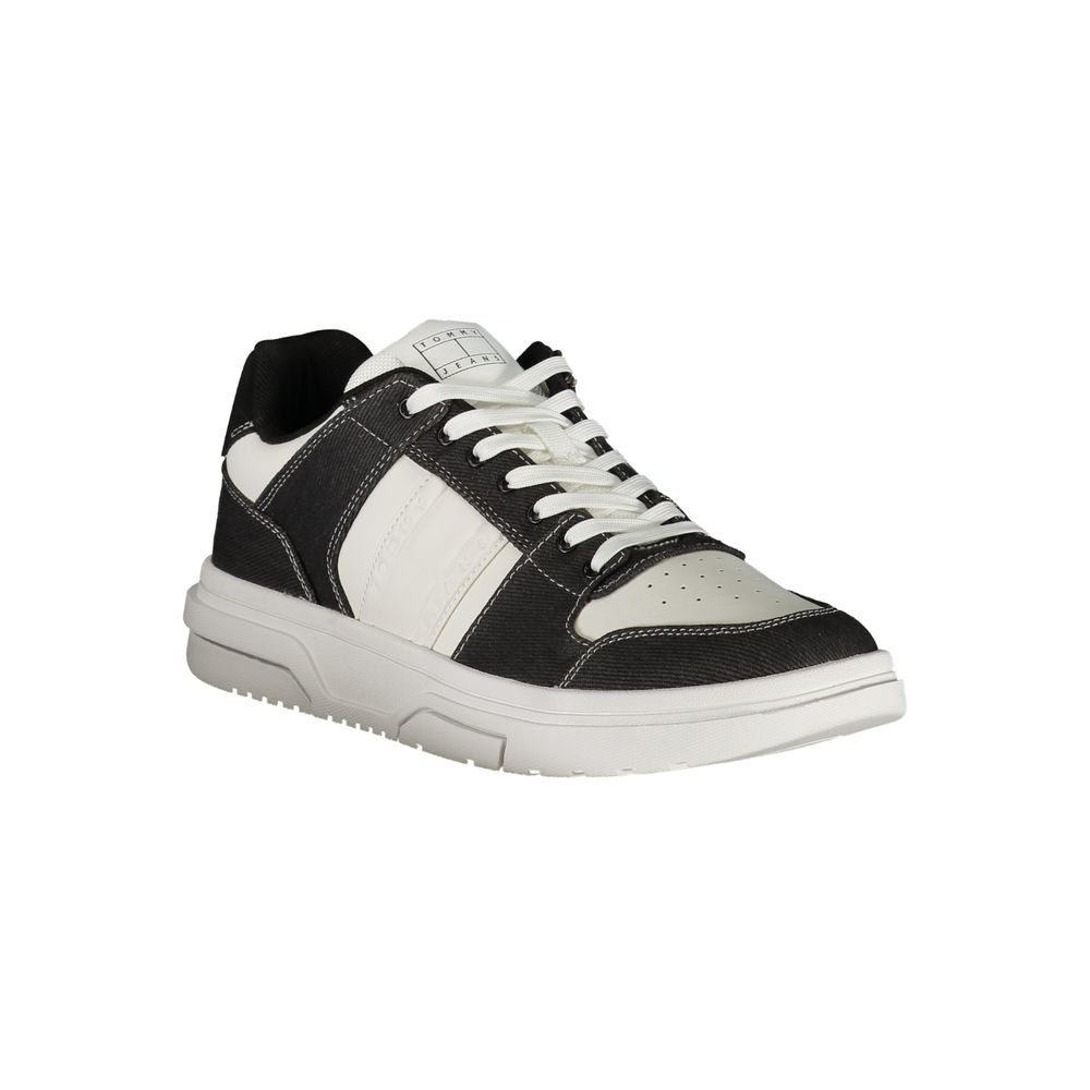 Tommy Hilfiger Nero Polyurethane Men Sneaker | Regal Royce