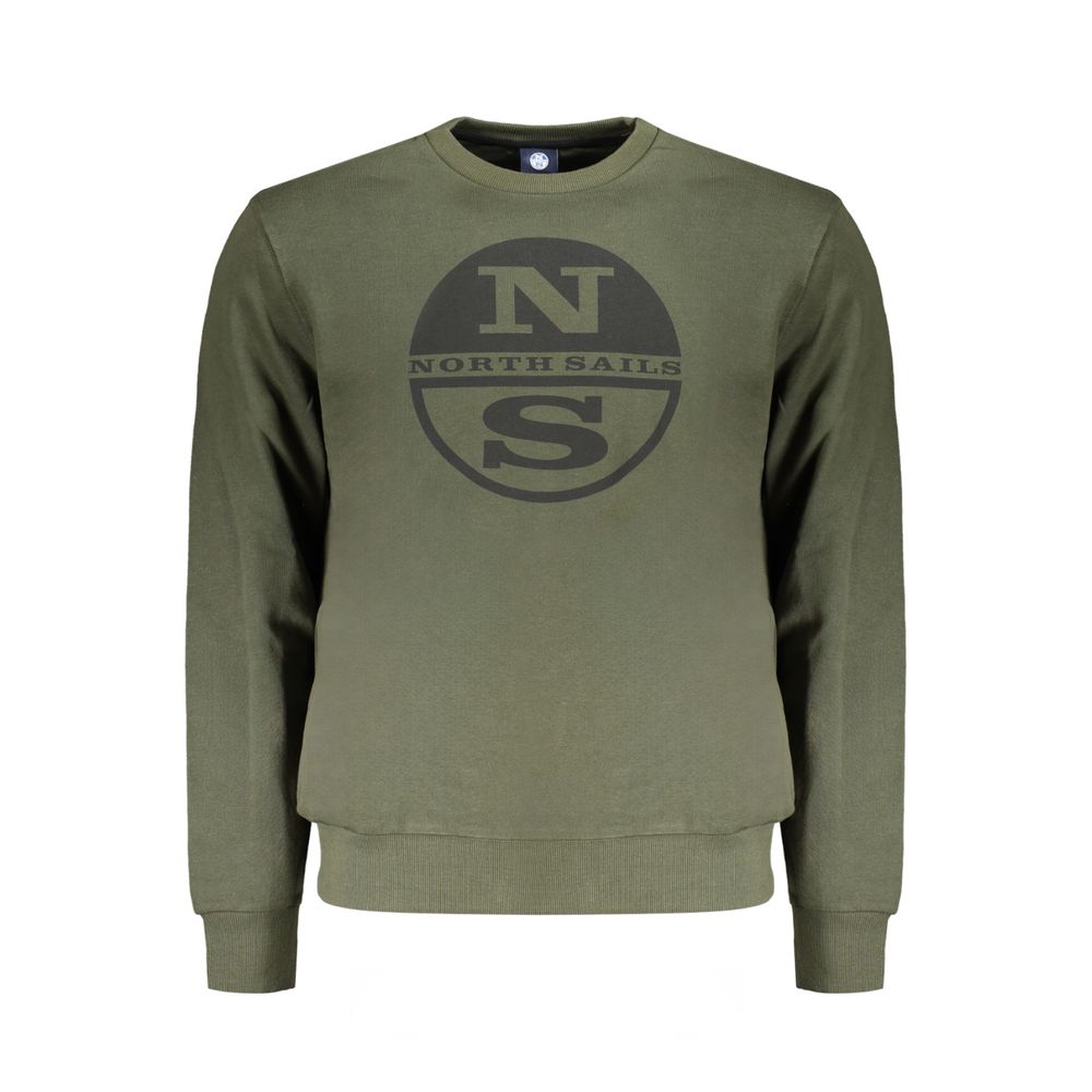 North Sails Verde Cotton Men Sweatshirt | Regal Royce