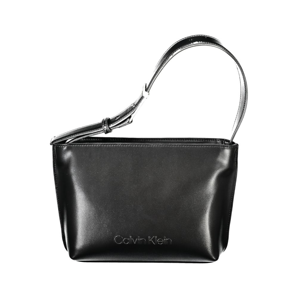 Calvin Klein Black Polyester Woman Shoulder Bag | Regal Royce