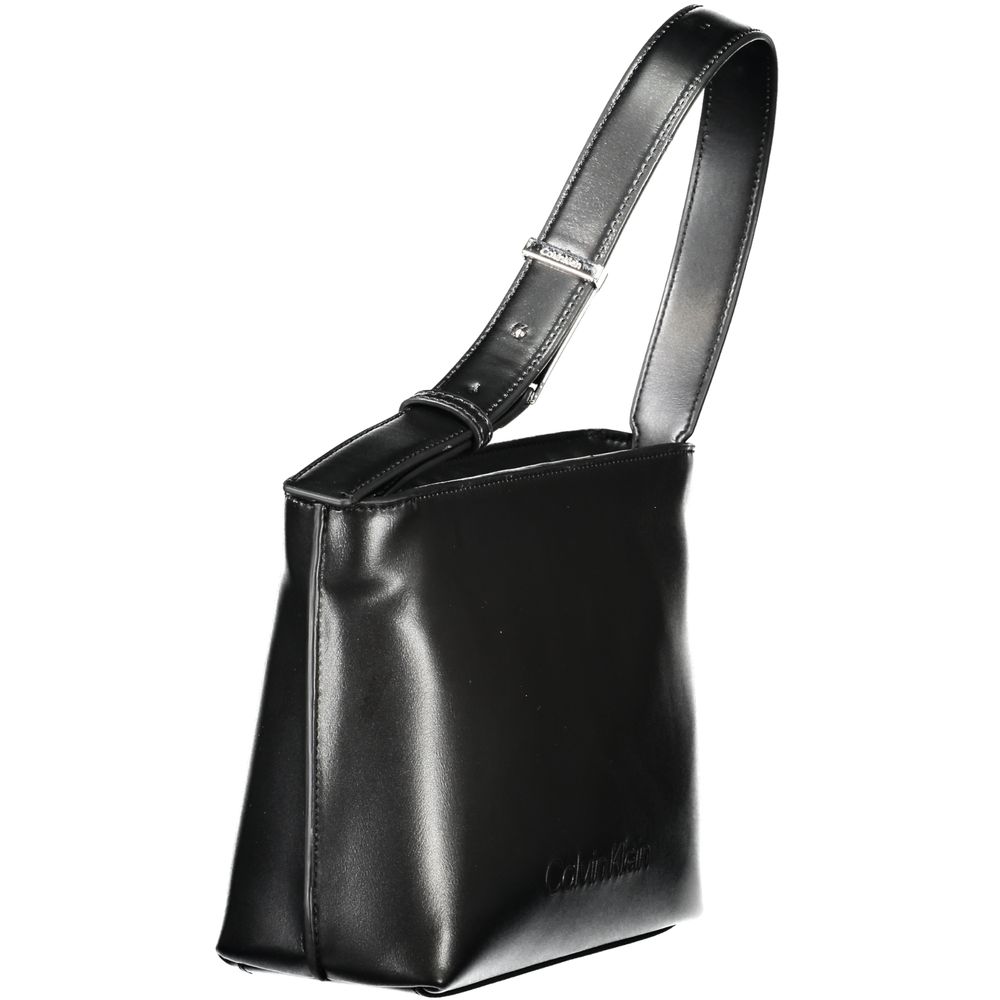 Calvin Klein Black Polyester Woman Shoulder Bag | Regal Royce