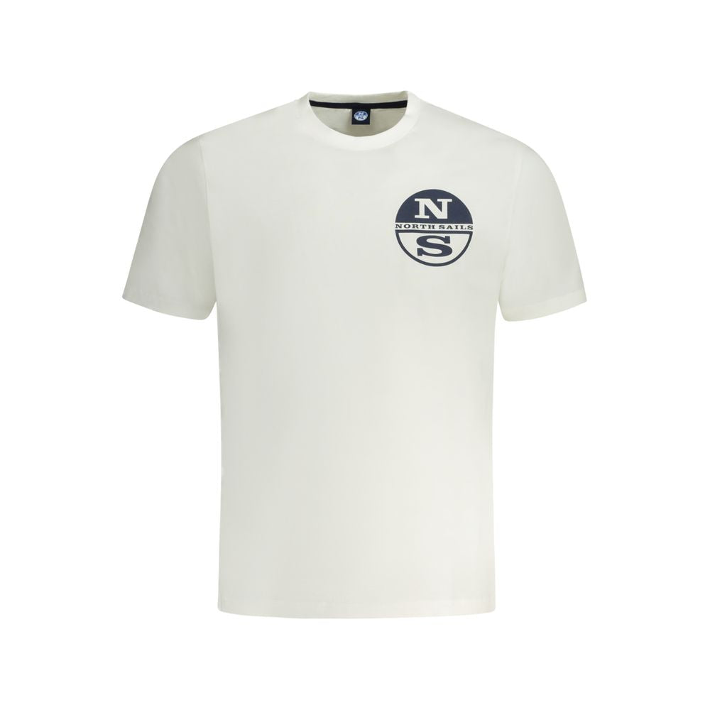 North Sails White Cotton Men's T-Shirt | Regal Royce