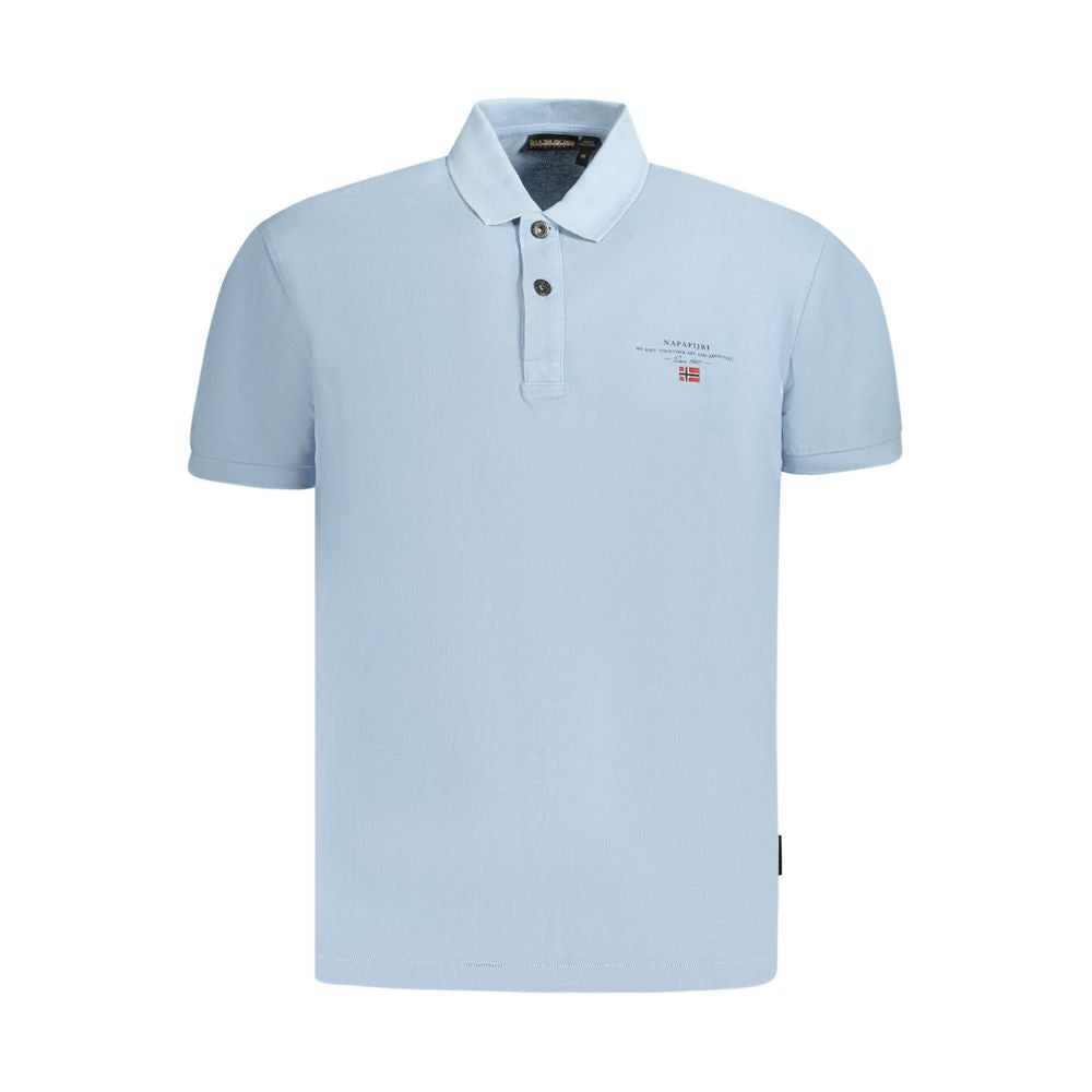 Napapijri Azzurro Cotton Men Polo | Regal Royce
