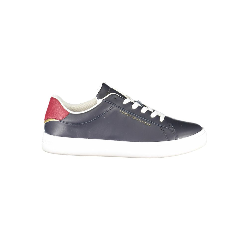 Tommy Hilfiger Blue Polyurethane Women Sneaker | Regal Royce