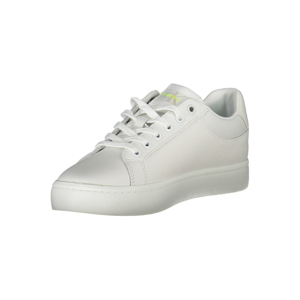 Calvin Klein Bianco Leather Women Sneaker | Regal Royce