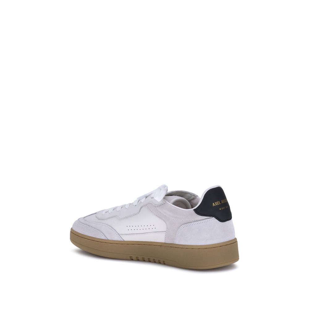Axel Arigato White Calf Leather Bos Taurus Low Top Sneakers | Regal Royce
