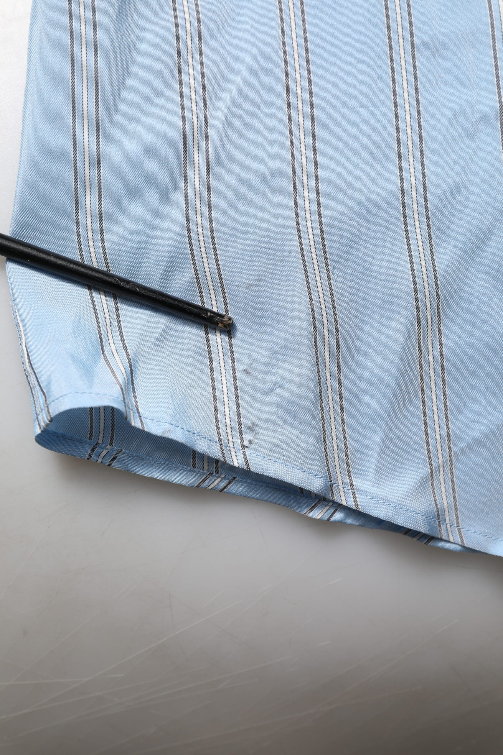 Dolce & Gabbana Blue Striped MARTINI Long Sleeves Dress Shirt | Regal Royce